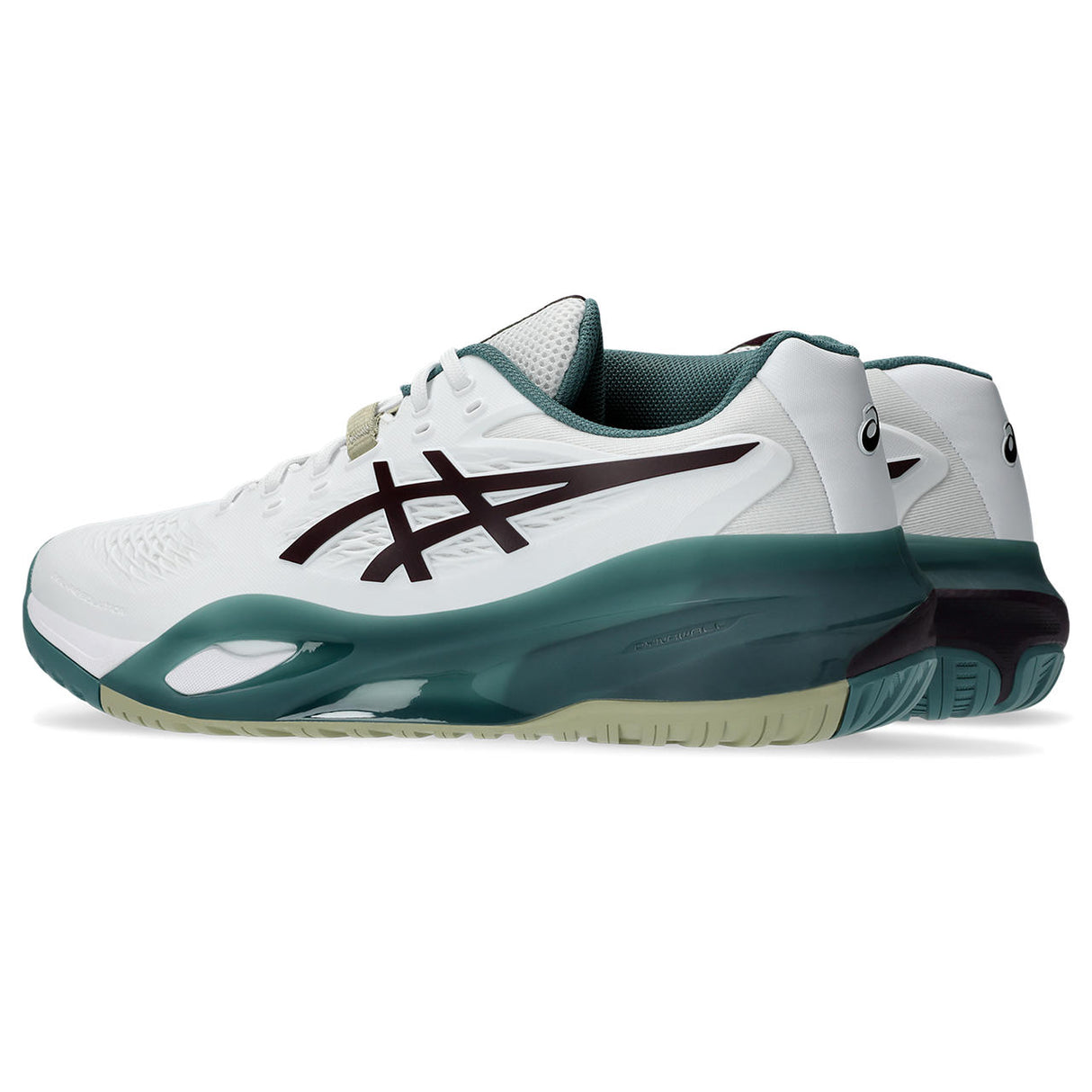 Asics Gel-Resolution X White/Green 2026/2027
