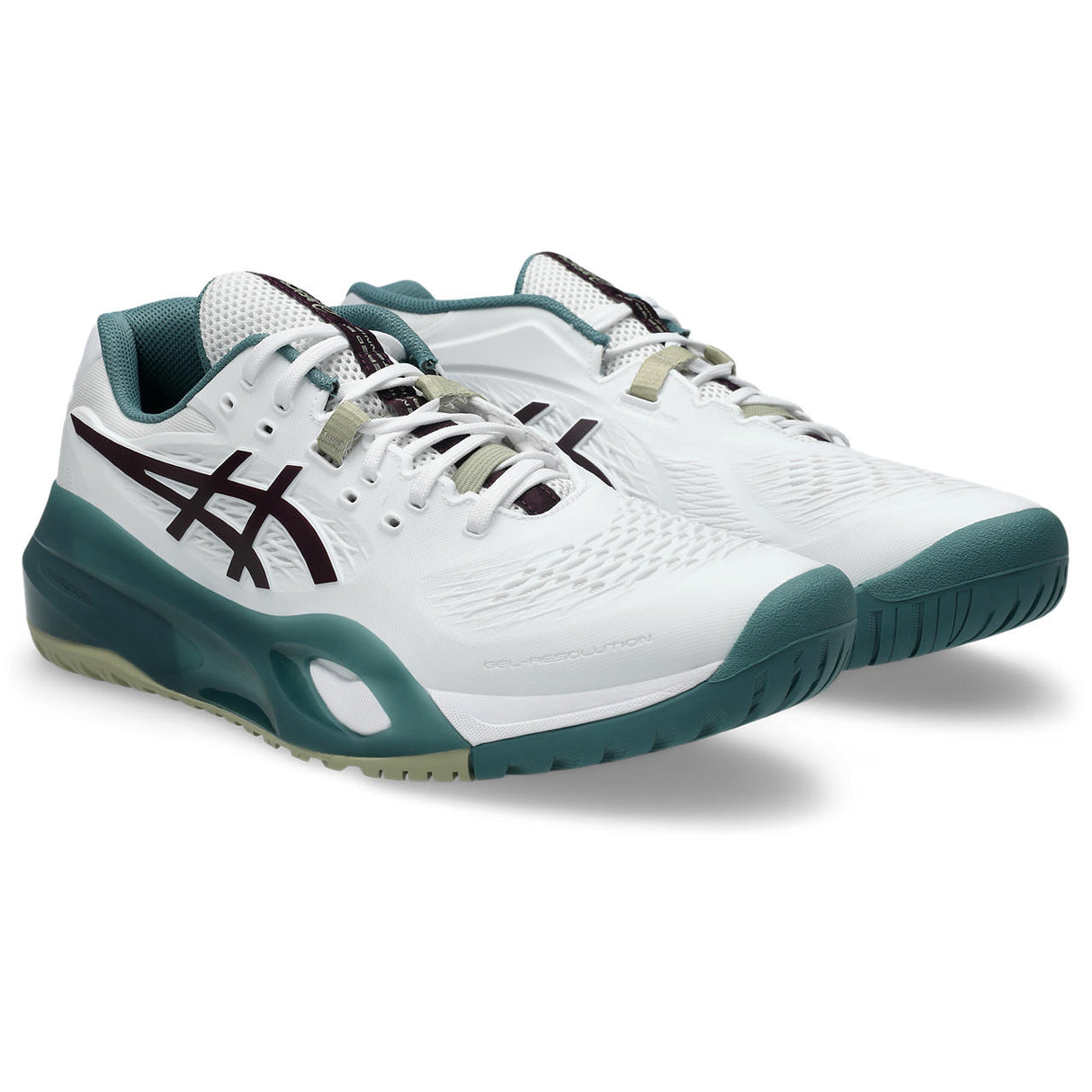 Asics Gel-Resolution X White/Green 2026/2027
