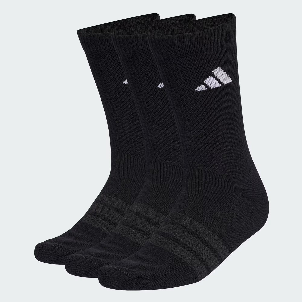 Adidas DEMPTE SPORTSKLÆR CREW SOCKS 3-pakning