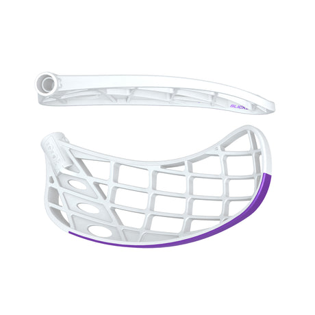 Silk Slicks PPS  Ghost White/PE Deep Purple