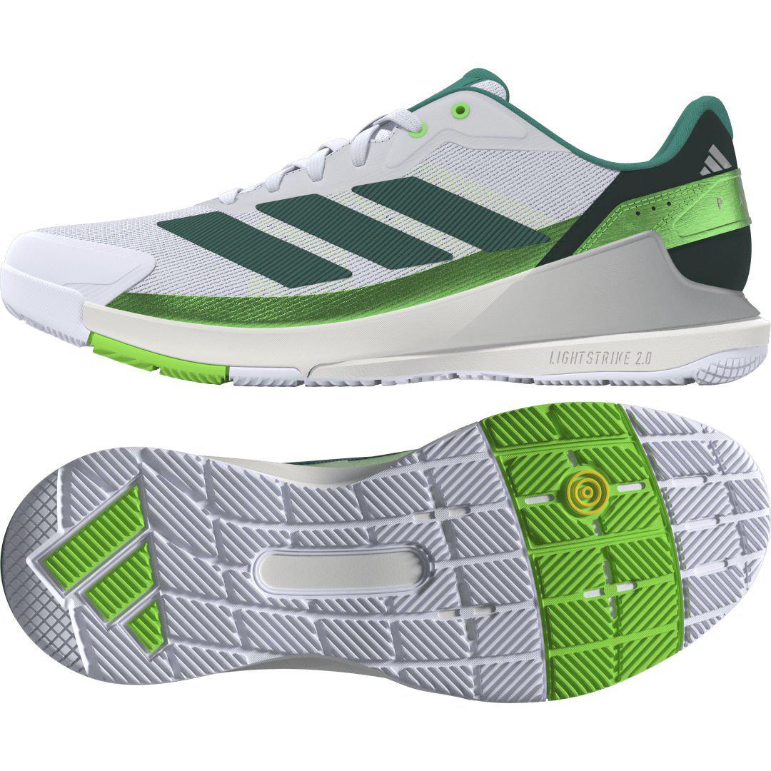 Adidas Crazyquick LS Padel White/Lime 2025/2026 – Ongoal