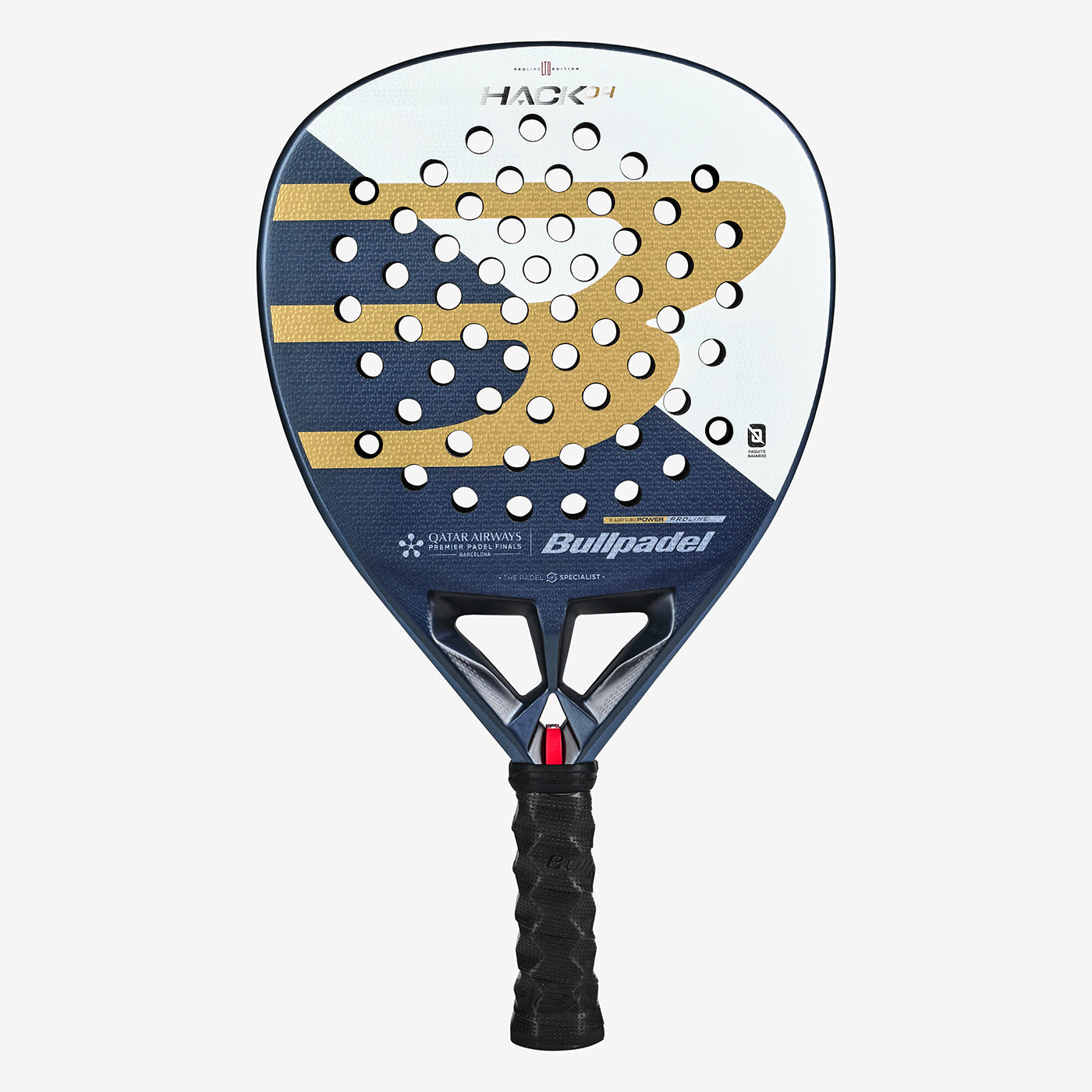 Bullpadel Hack 04 パデルラケット　2025年 Bullpadel Hack 04 2025 Paquito TF 24 Edition – Ongoal
