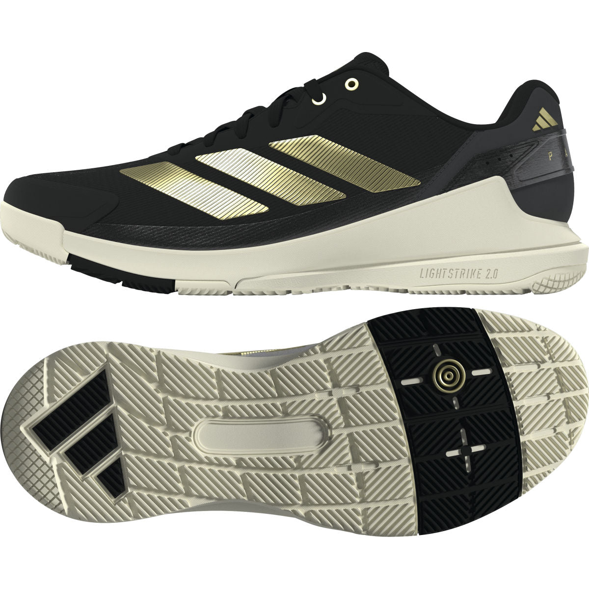 Adidas Crazyquick LS Padel M Black/Gold 2026