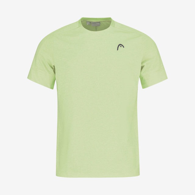 Padel T-Shirt Men Grey Lightgreen