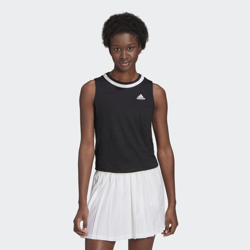 Club Knotted Tank Black